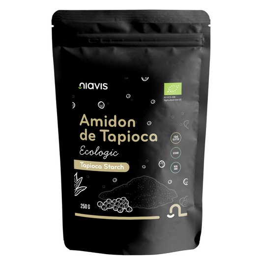 Amidon de Tapioca Fara Gluten, Bio 250gr Niavis