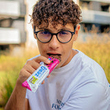 Baton din orez brun Zero Sugar fara gluten cu ciocolata neagra 18gr