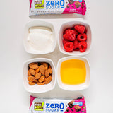 Baton din orez brun Zero Sugar fara gluten cu ciocolata neagra 18gr