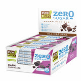 Baton din orez brun Zero Sugar fara gluten cu ciocolata neagra 18gr