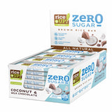Baton din orez brun Zero Sugar fara gluten cu cocos si ciocolata 18gr Rice Up!