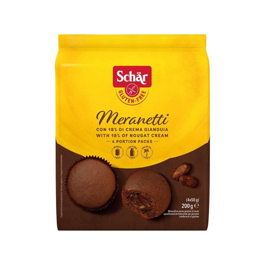 Briose fara gluten cu cacao Meranetti 200gr Schar