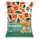 Biscuiti fragezi fara gluten cu caramel sarat 150gr It's Us