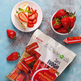 Caramele vegane, fara gluten, bio cu capsuni 150gr Me Gusto