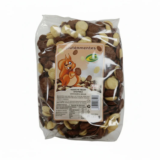 Cereale fara gluten cu cacao si scortisoara scoici 300gr Cerea