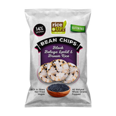 Chips din orez brun integral cu linte neagra Beluga 60gr Rice Up