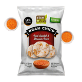 Chips din orez brun integral cu linte rosie 60gr Rice Up