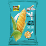 Chips din porumb fara gluten cu sare de mare 60gr Rice Up