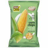 Chips din porumb fara gluten cu smantana & ceapa 60gr Rice Up