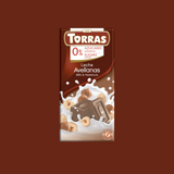 ciocolata fara gluten fara zahar cu lapte si alune torras