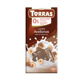 Ciocolata cu lapte si alune fara gluten 75gr Torras