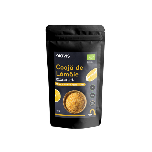 Coaja de lamaie fara gluten, bio 50gr Niavis