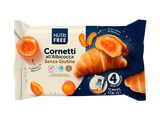 Cornulete cu gem de caise fara gluten Cornetti 240gr NutriFree