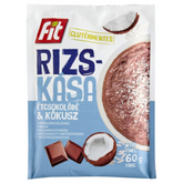 Terci de orez fara gluten cu cocos si ciocolata 60gr Fit Reggeli
