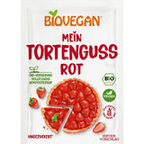 Gelatina vegana rosie, fara gluten, bio 2x7gr Biovegan