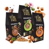 Granola fara gluten cu caramel sarat 250gr GoFit