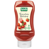 Ketchup de tomate in flacon, fara gluten, bio 300ml Byodo