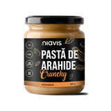 Pasta de arahide crunchy fara gluten, bio 250g Niavis