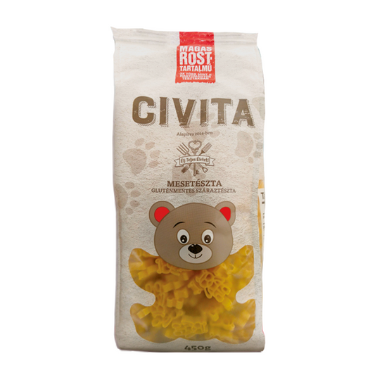 Paste fara gluten din porumb pentru copii ursulet 450gr Civita