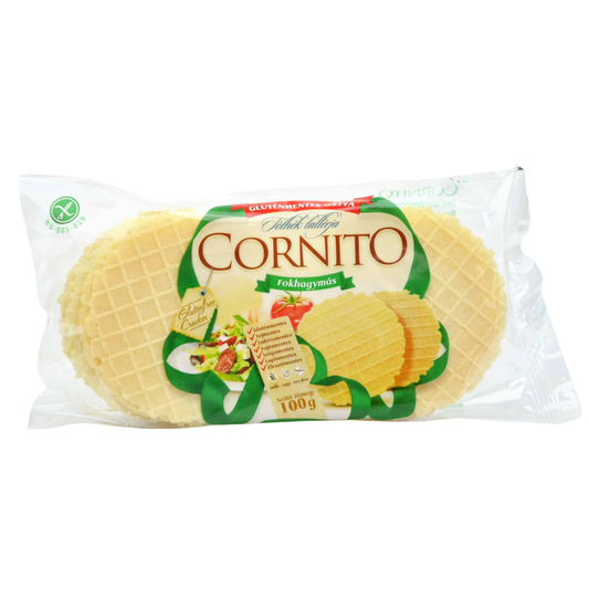 Saratele cu usturoi fara gluten 100gr Cornito