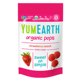 Acadele bio fara gluten cu capsuni 14buc Yumearth