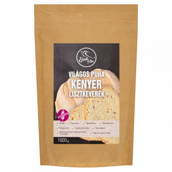 Amestec de faina pentru paine alba pufoasa fara gluten 1kg Szafi Free