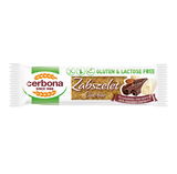 Baton de ovaz fara gluten cu ciocolata si martipan 40gr Cerbona