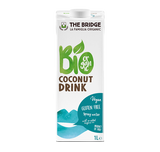 Lapte bio de nuca de cocos fara gluten 1l The Bridge