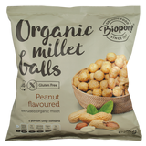 Bilute de mei bio fara gluten cu arahide 60gr Biopont