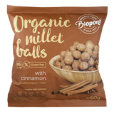 Bilute de mei bio fara gluten cu scortisoara 60gr Biopont