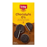 Biscuiti cu crema de lapte fara gluten Chocolate O's 165gr Schar