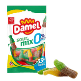 Jeleuri gumate mix acrisoare Sour Mix 100gr Damel