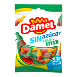 Jeleuri gumate mix acrisoare Sour Mix 100gr Damel