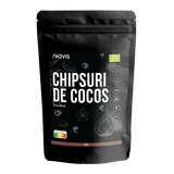 Chipsuri de cocos fara gluten, bio, raw 125g Niavis