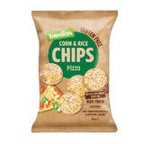 Chips fara gluten de orez brun si porumb cu pizza 50gr Benlian