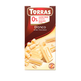 Ciocolata alba fara gluten 75gr Torras