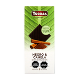 Ciocolata neagra fara gluten cu scortisoara 125gr Torras