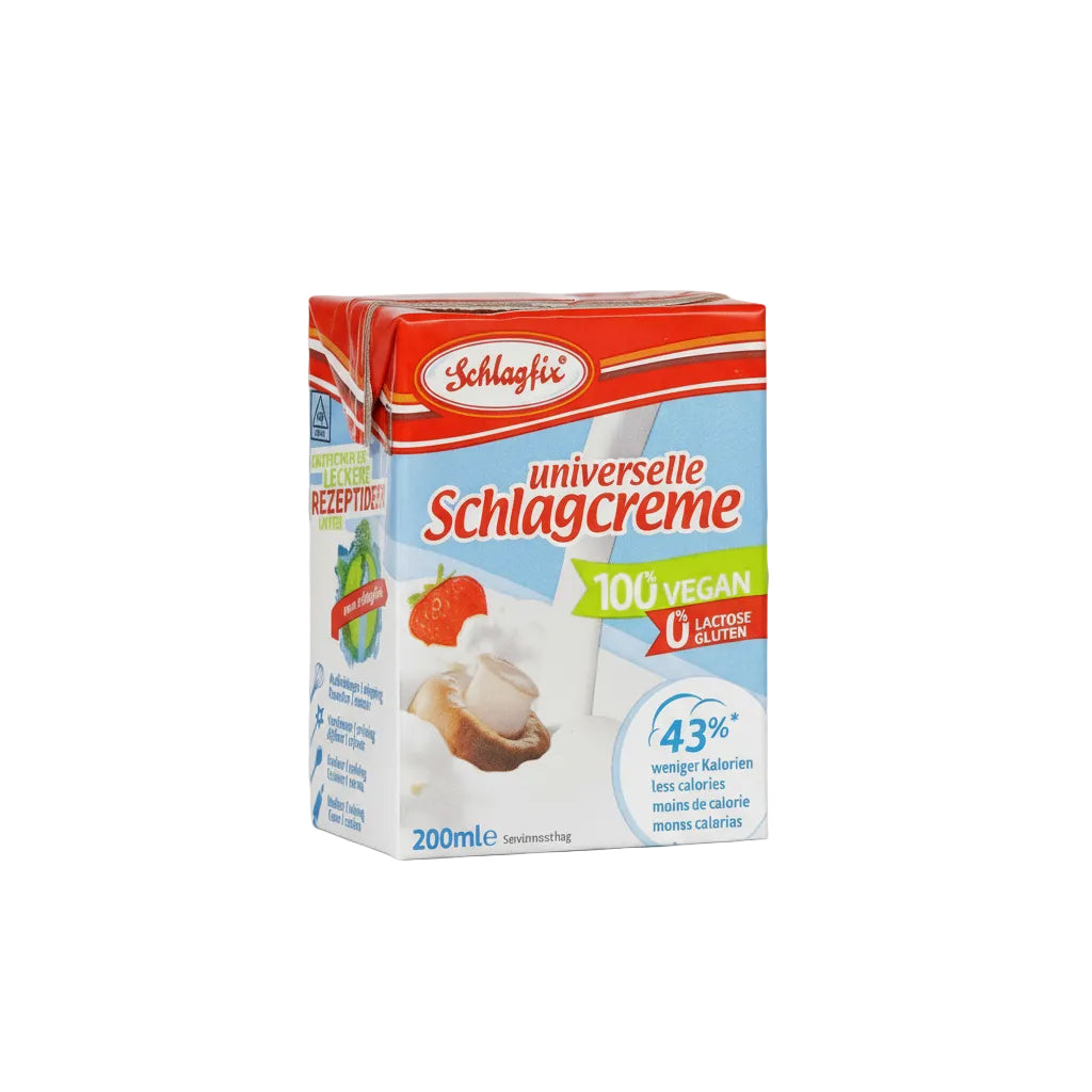 Crema vegana pentru frisca fara gluten 200ml Schlagfix