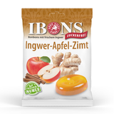 Dropsuri cu ghimbir, mere & scortisoara fara gluten 75gr Ibons