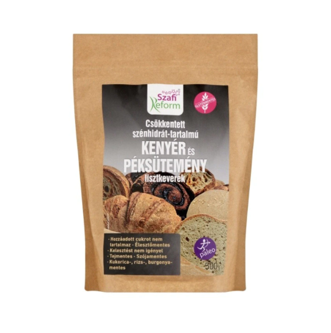 Faina pentru paine si produse de panificatie cu carbohidrati redusi 1kg Szafi Free