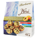 Fursecuri fara gluten cu gem de caise Nero 150gr Barbara