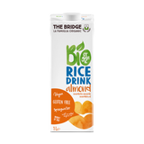 Lapte migdale si orez fara gluten bio 1l The Bridge