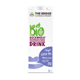 Lapte hrisca si orez fara gluten bio 1l The Bridge