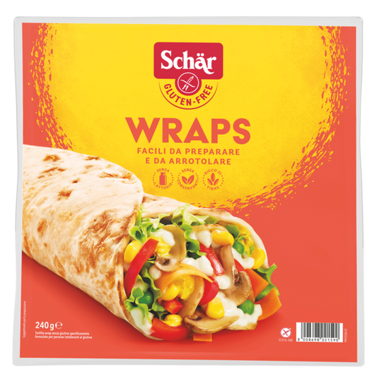 Lipie fara gluten Wraps 2x80g 160g Schar