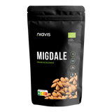 Migdale crude fara gluten, bio 125g Niavis