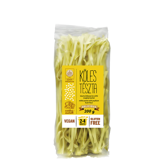 Paste din mei fara gluten, taitei lati Eden Premium 200g