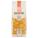 Paste fara gluten din porumb patrat ondulate continut ridicat de fibre 450gr Civita