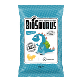 Pufuleti bio fara gluten cu sare dinosaur 50gr Biosaurus