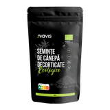 Seminte de canepa decorticate fara gluten, bio 200g Niavis
