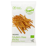 Sticks fara gluten bio cu sare redusa 45gr Biopont